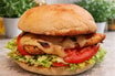 Grilled Chicken Burger (Polloburguesa)