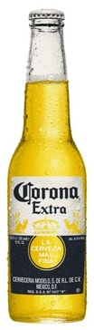 Cerveza Corona Extra 0,355 l (Glasflasche, gekühlt)